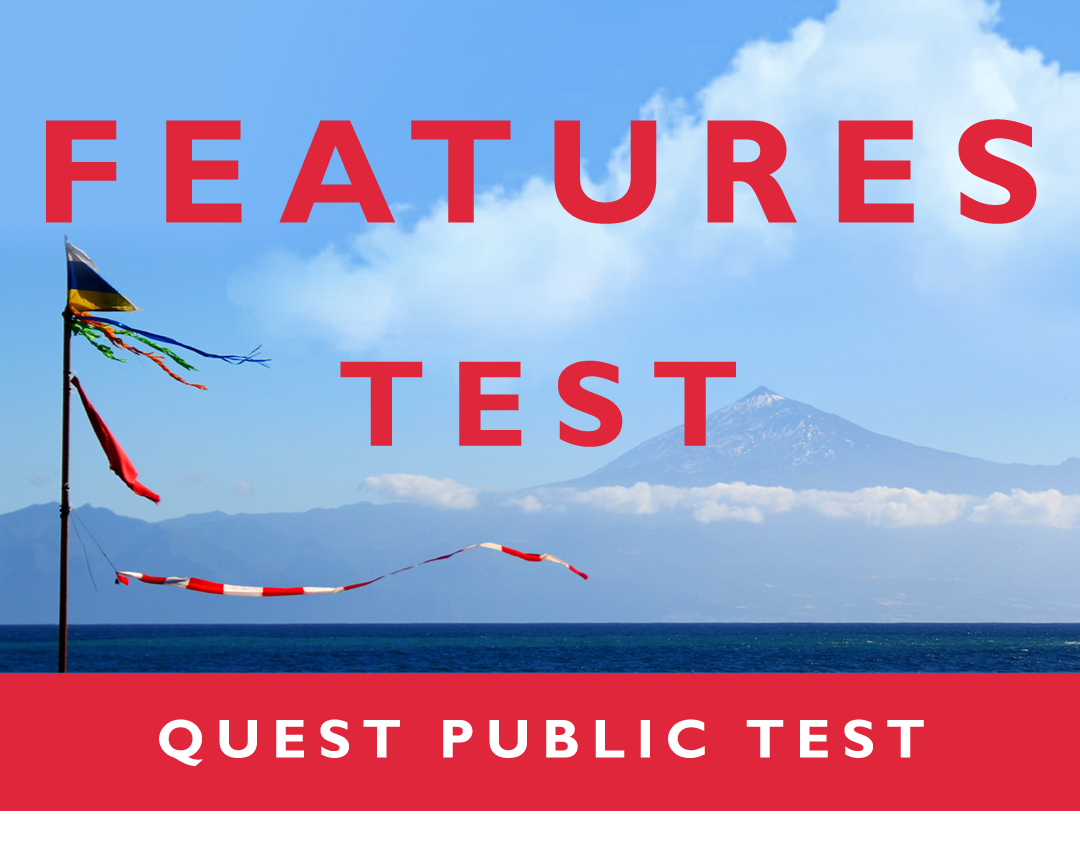 QUEST FEATURE test
